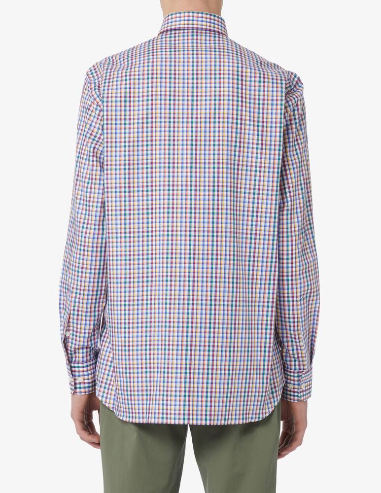 rinascente Paul & Shark Camicia regular twill a quadri Multicolor 