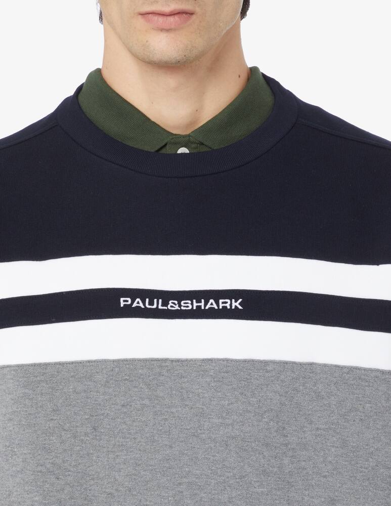 rinascente Paul & Shark Felpa con ricamo