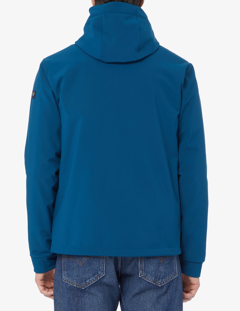 rinascente Paul & Shark Re-shark shell save the sea hooded jacket