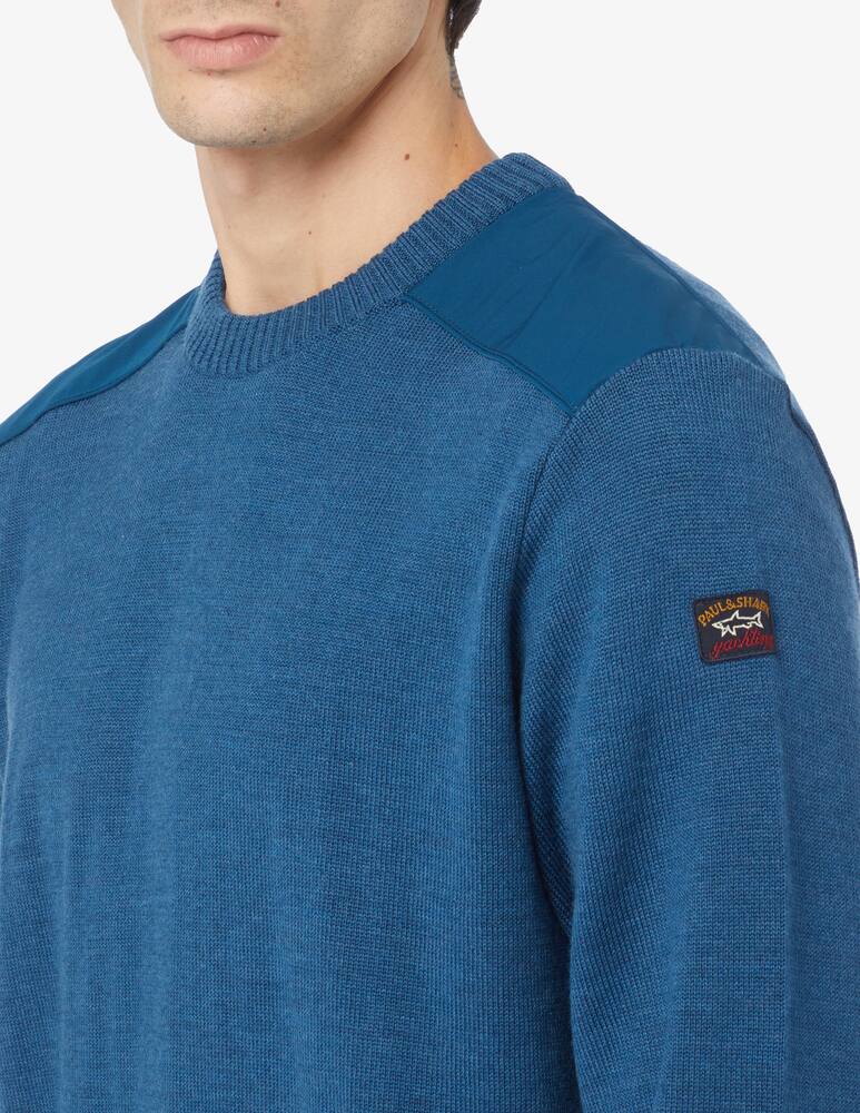 Paul & Shark Wool roundneck jumper - picture 4 Paul & Shark Wool roundneck jumper - picture 4