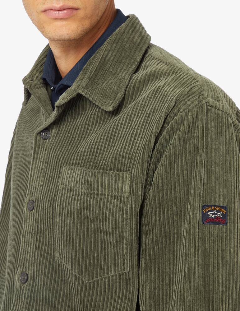 rinascente Paul & Shark Corduroy overshirt