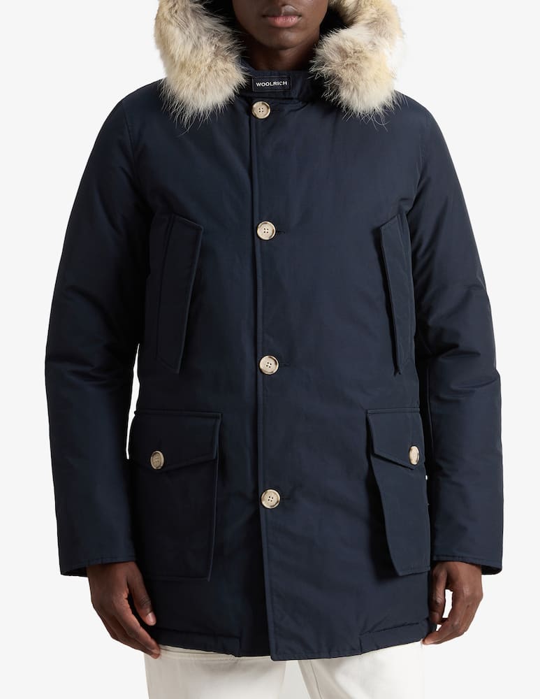 rinascente Woolrich Parka con pelliccia removibile