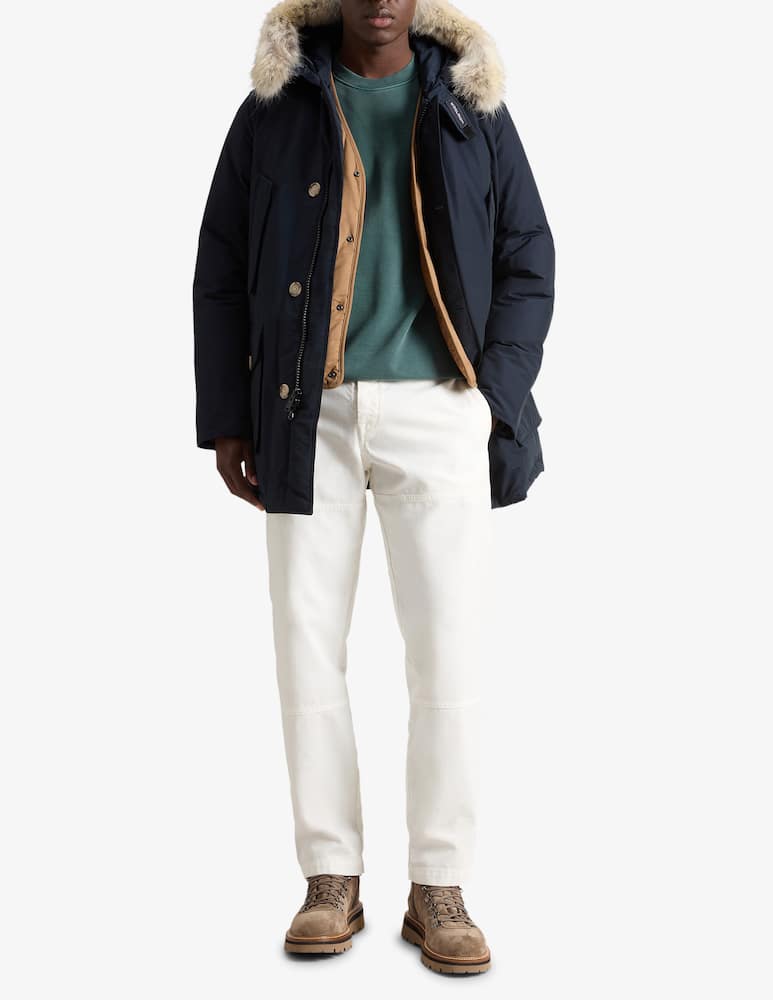 rinascente Woolrich Parka con pelliccia removibile