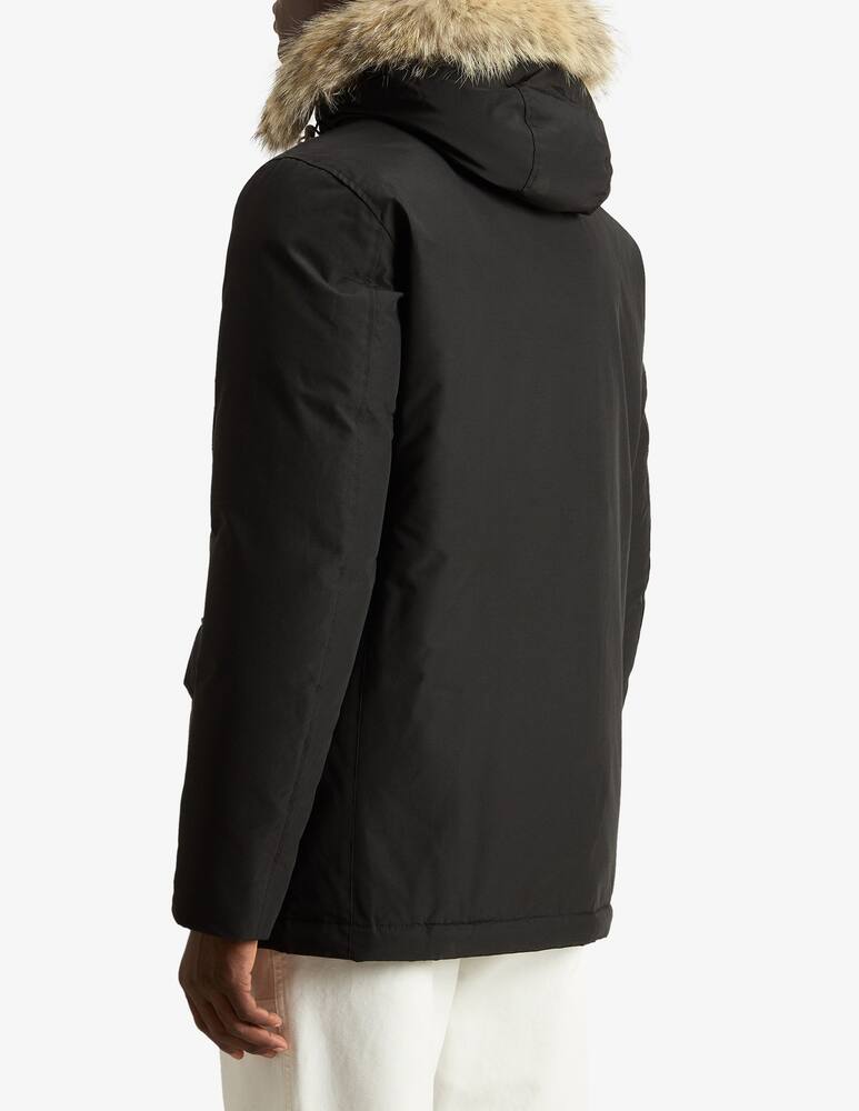 rinascente Woolrich Arctic anorak with fur trim
