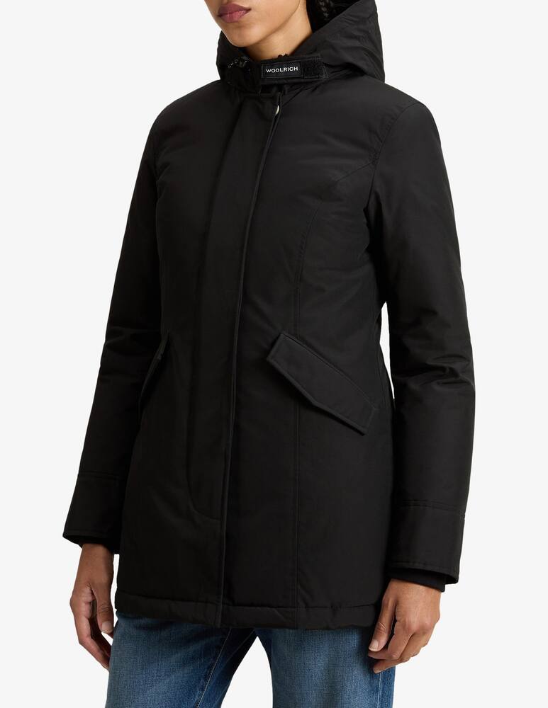 rinascente Woolrich Parka Arctic in Ramar Cloth con pelliccia removibile
