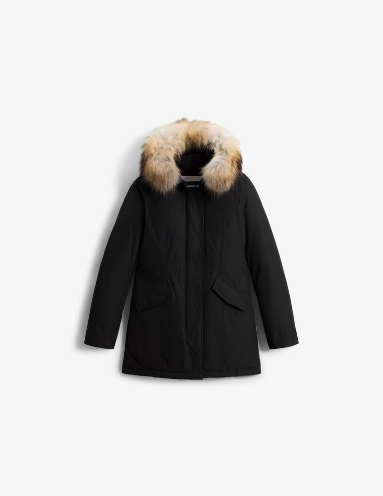 rinascente Woolrich Parka Arctic in Ramar Cloth con pelliccia removibile