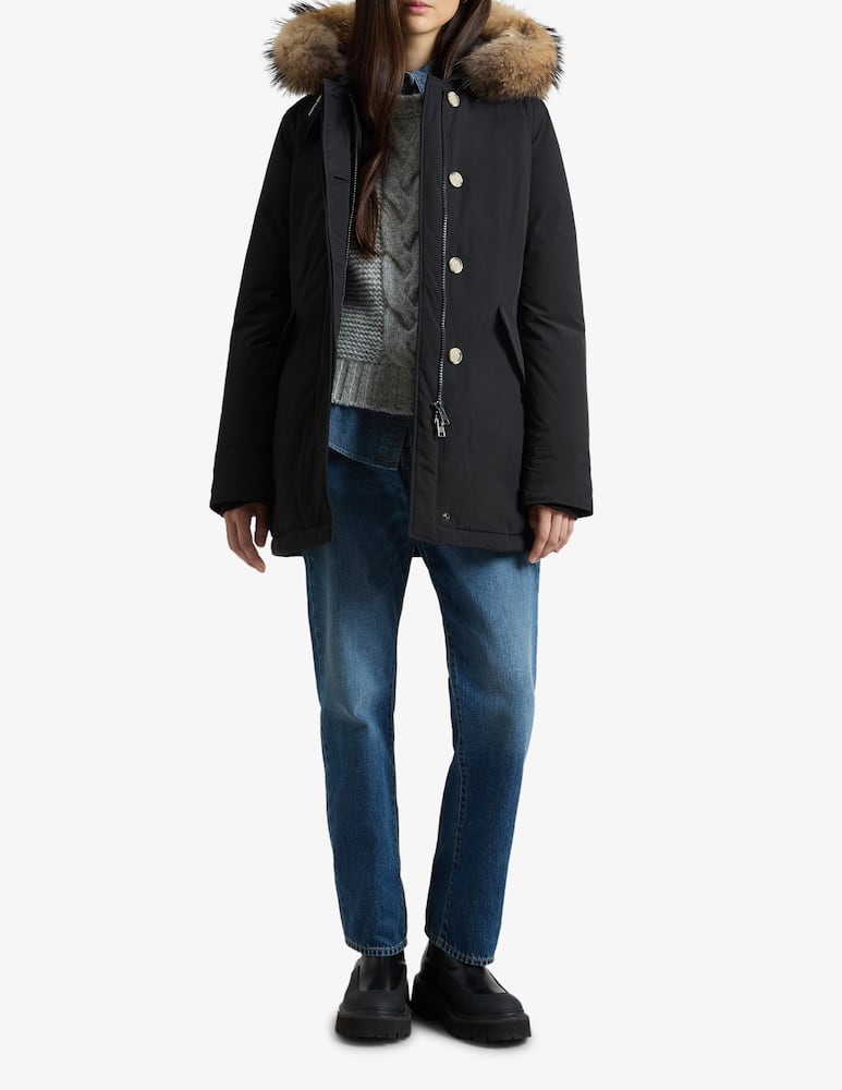 rinascente Woolrich Arctic raccoon parka