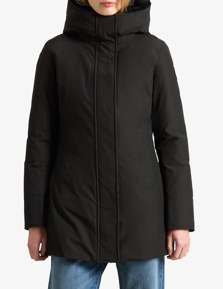 rinascente Woolrich Boulder faux fur parka