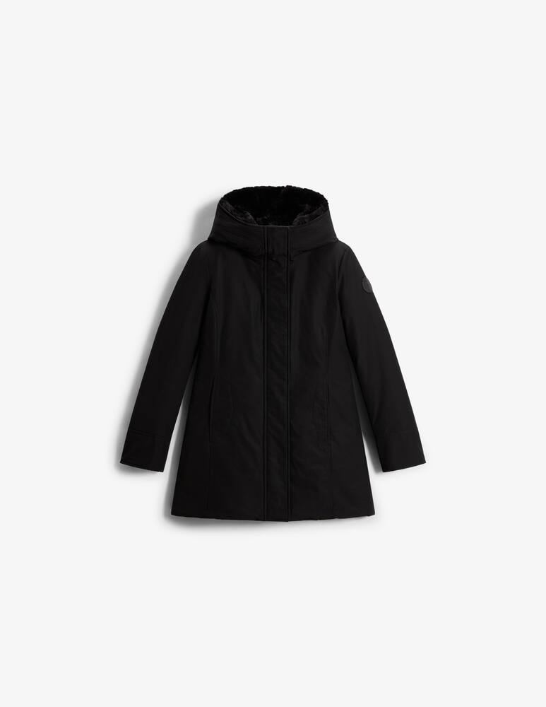 rinascente Woolrich Boulder faux fur parka