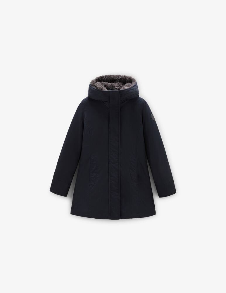 rinascente Woolrich Boulder faux fur parka