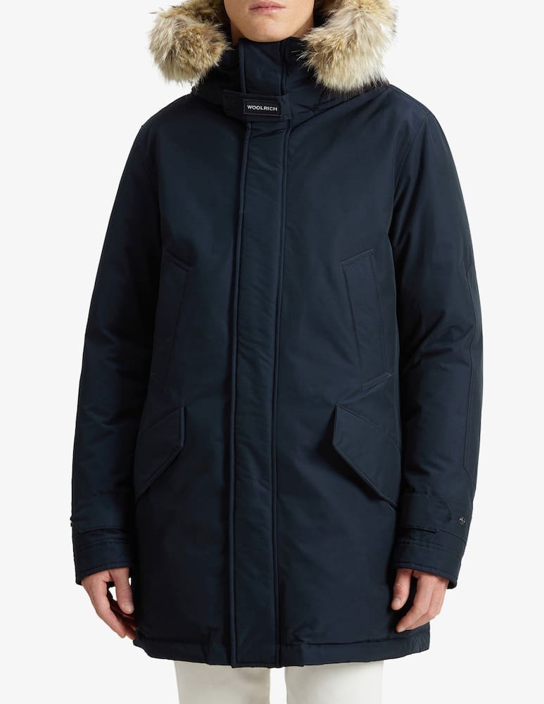rinascente Woolrich Parka collo alto con pelliccia