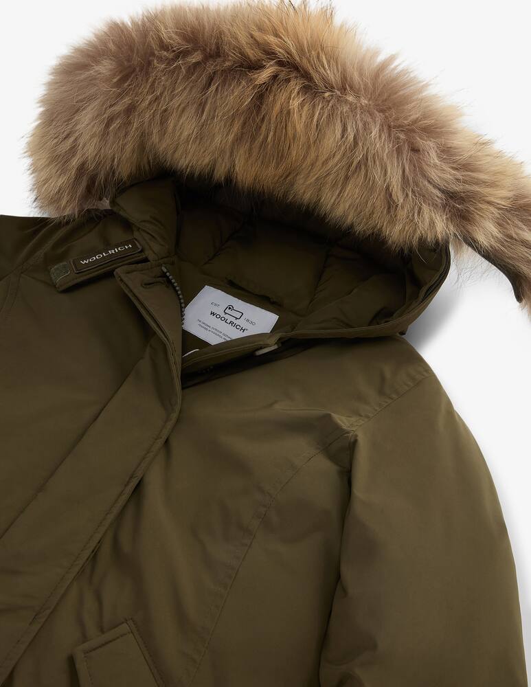rinascente Woolrich Luxury arctic raccoon parka