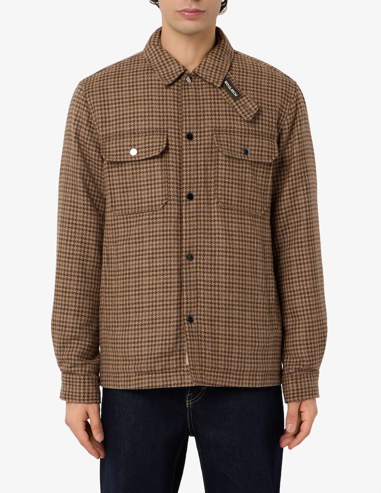 rinascente Woolrich Padded check overshirt