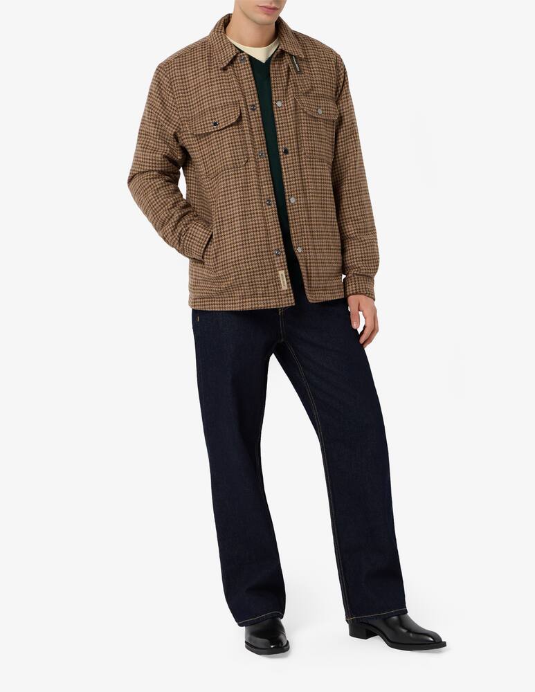 rinascente Woolrich Padded check overshirt