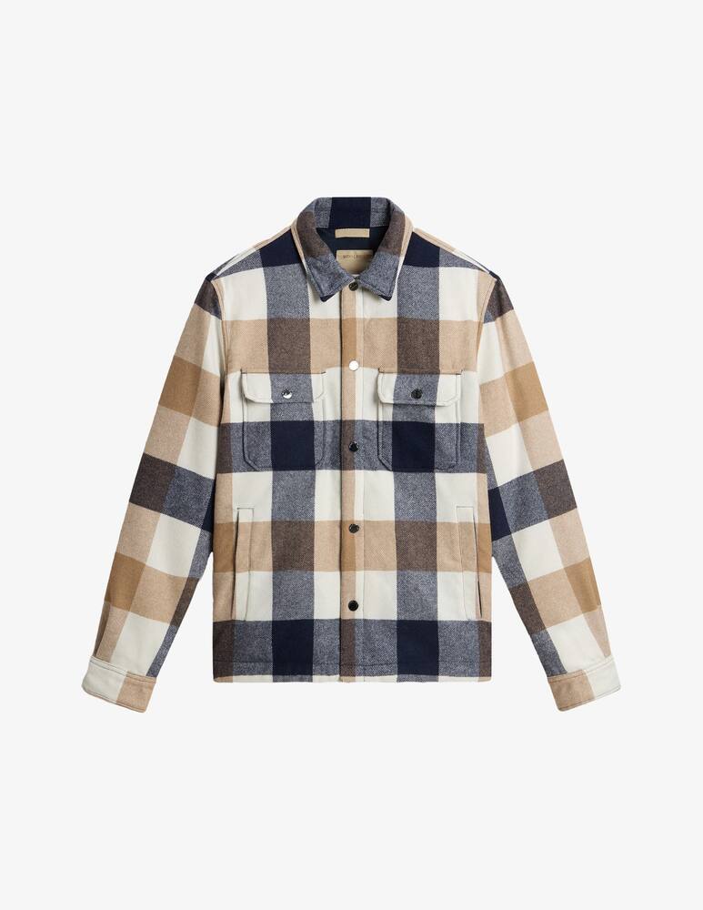 rinascente Woolrich Padded check overshirt