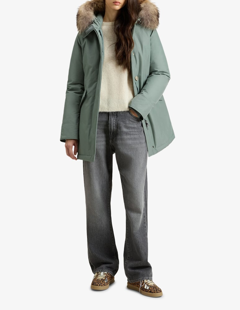 rinascente Woolrich Parka raccoon Arctic