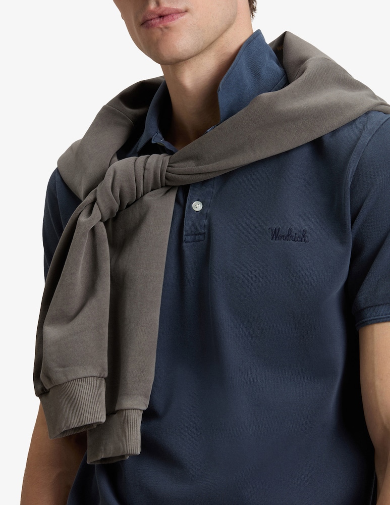 rinascente Woolrich Polo cotton stretch t-shirt