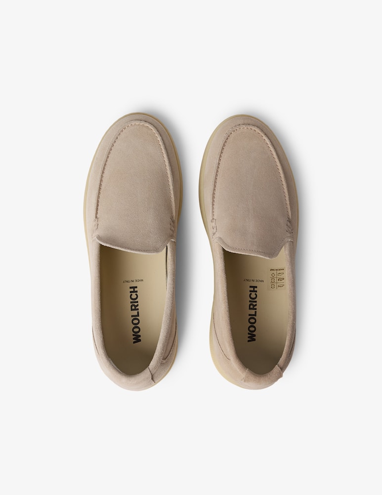 rinascente Woolrich Slip on suede loafers