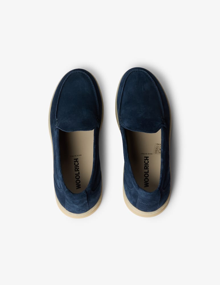 rinascente Woolrich Slip on suede loafers