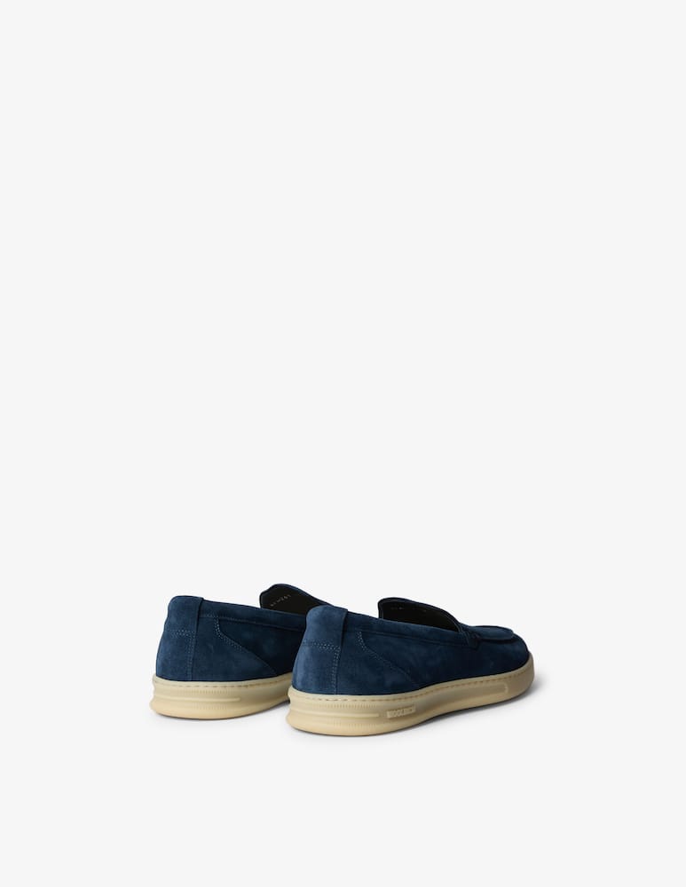 rinascente Woolrich Slip on suede loafers