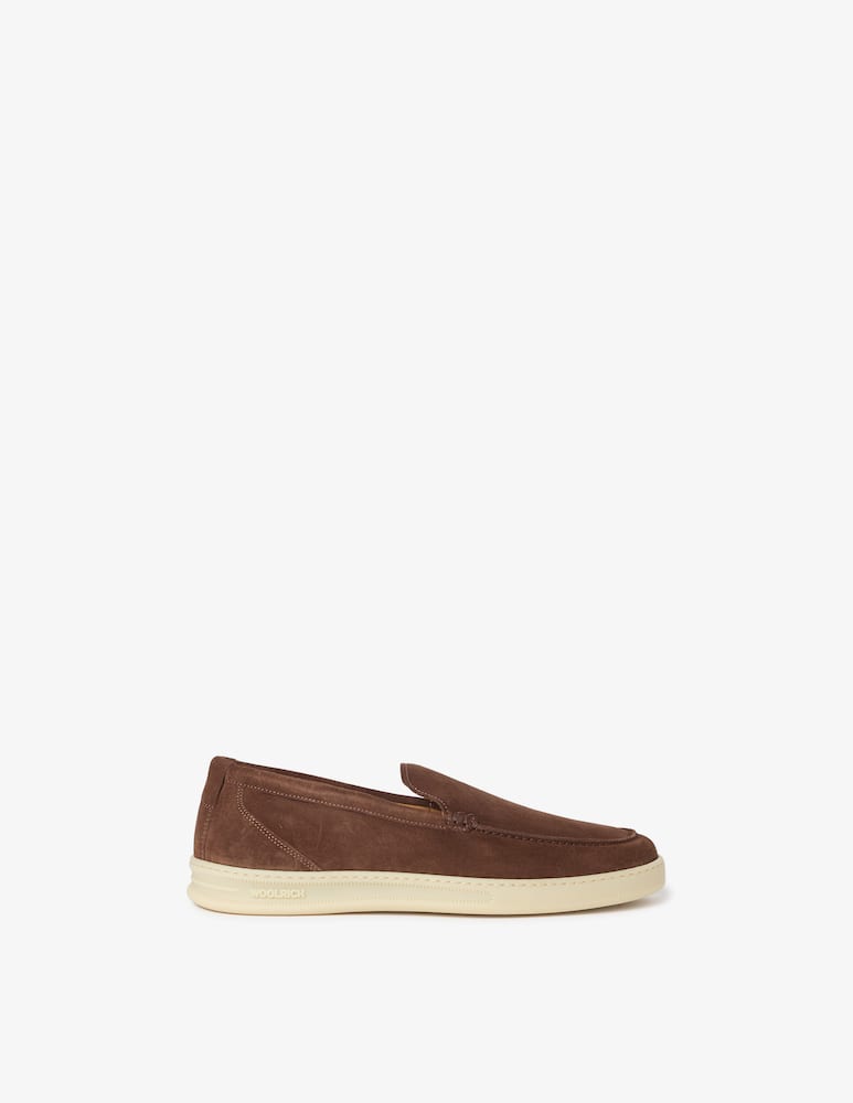 rinascente Woolrich Suede slip-on loafers