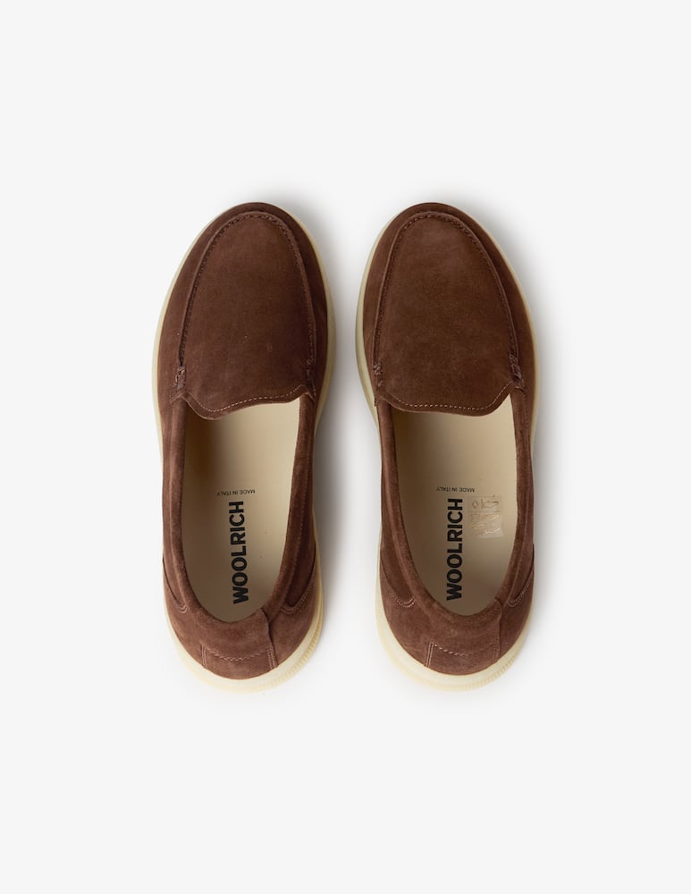 rinascente Woolrich Suede slip-on loafers