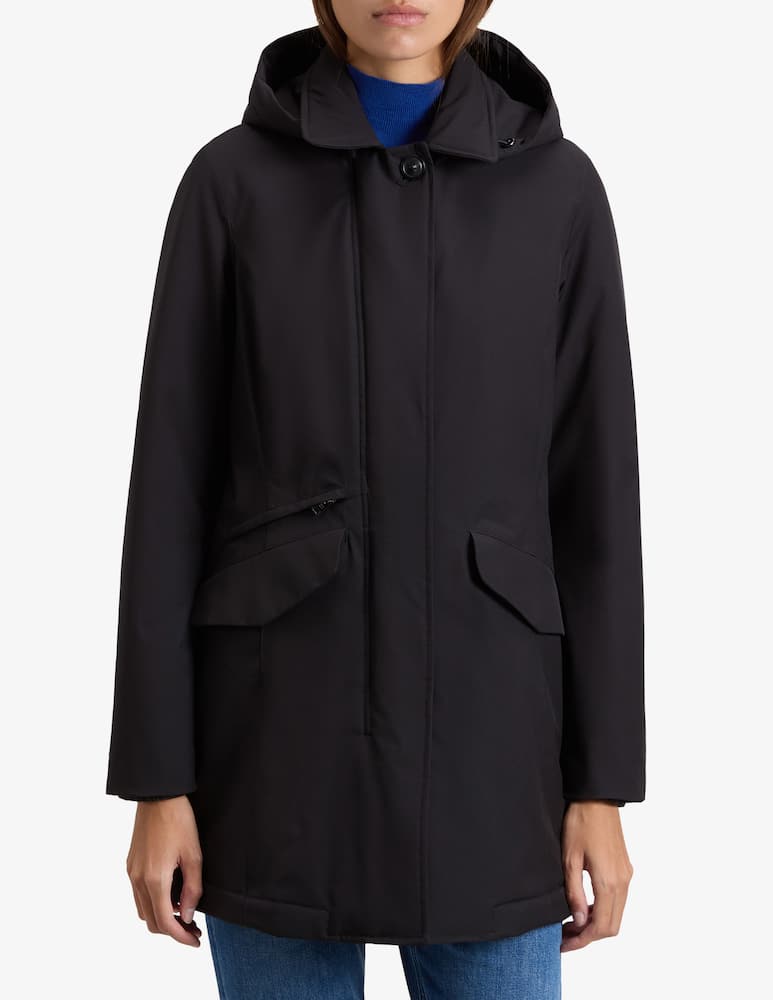 rinascente Woolrich Light hooded coat