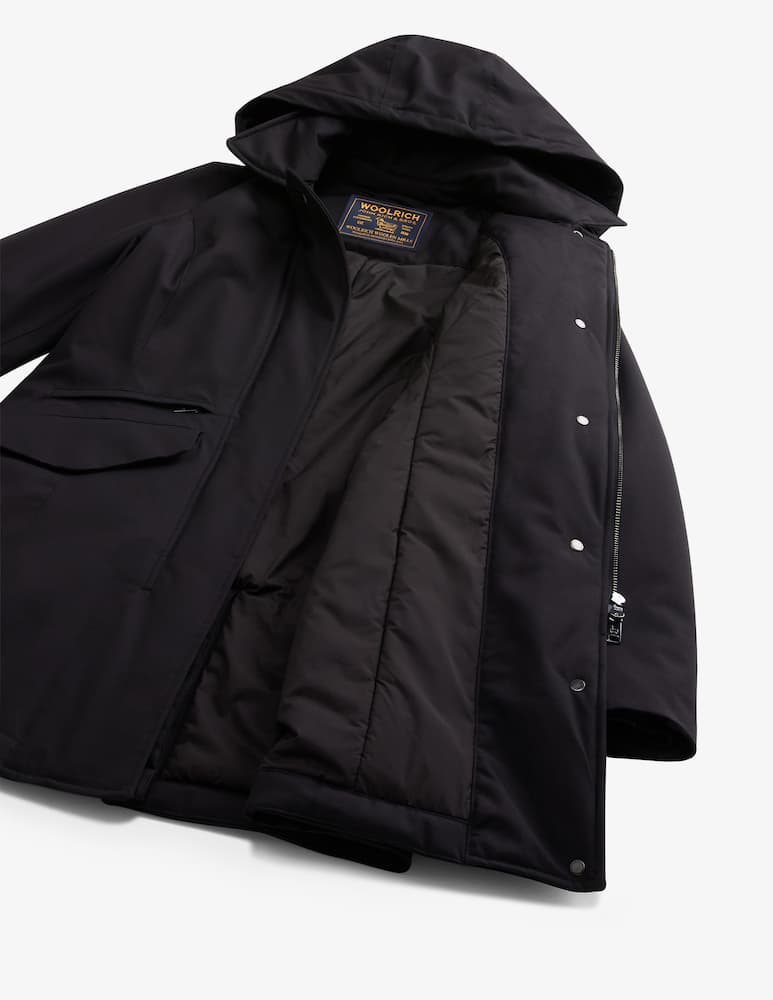 rinascente Woolrich Light hooded coat