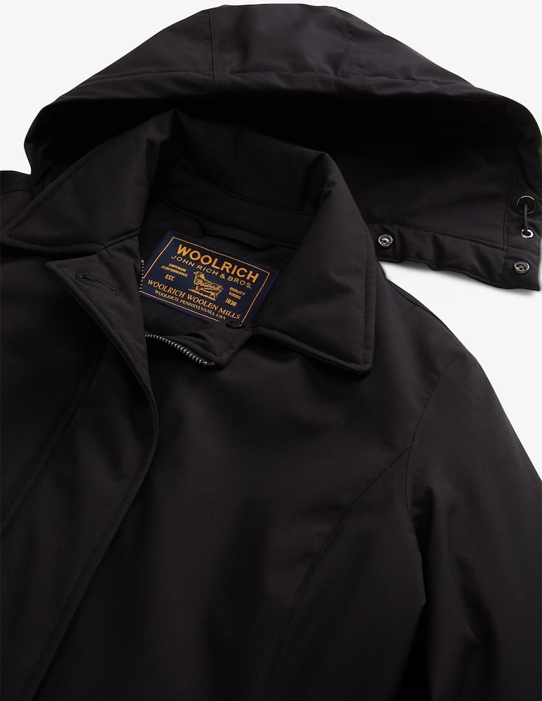 rinascente Woolrich Light hooded coat