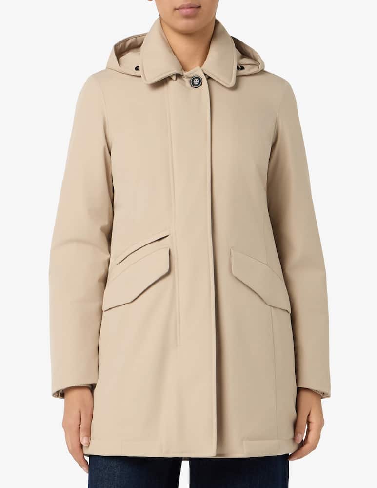 Woolrich Cappotto leggero elasticizzato - immagine 1 Woolrich Cappotto leggero elasticizzato - immagine 1