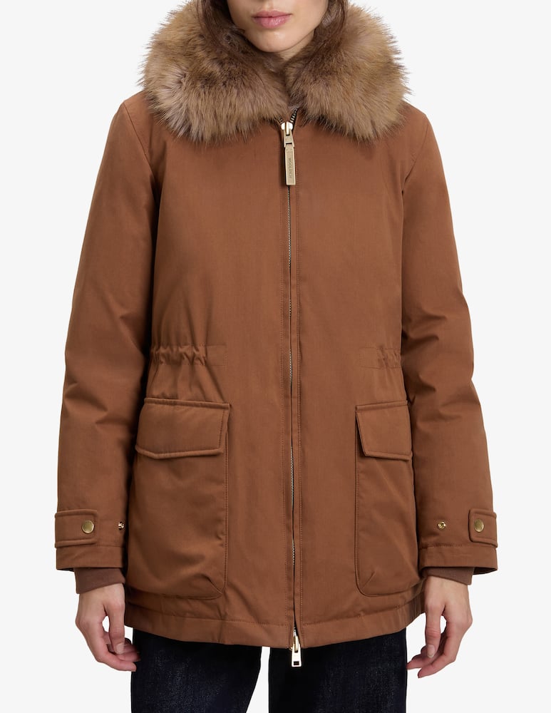 Woolrich Faux fur field jacket - picture 1 Woolrich Faux fur field jacket - picture 1