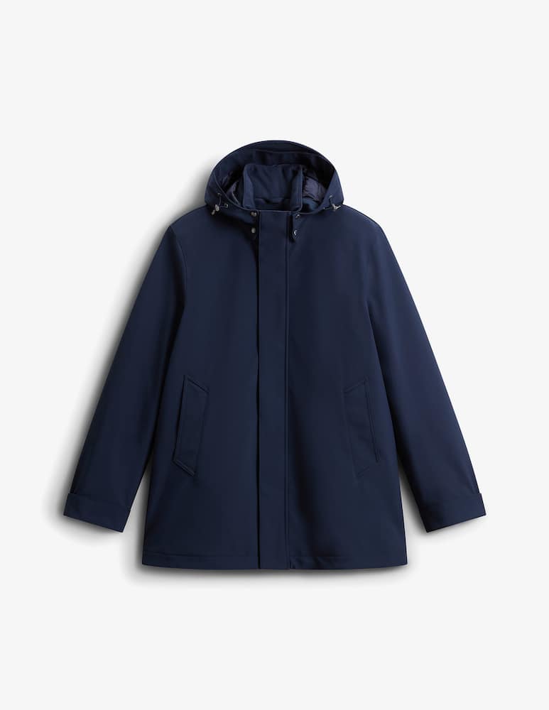 rinascente Woolrich Hooded soft shell jacket