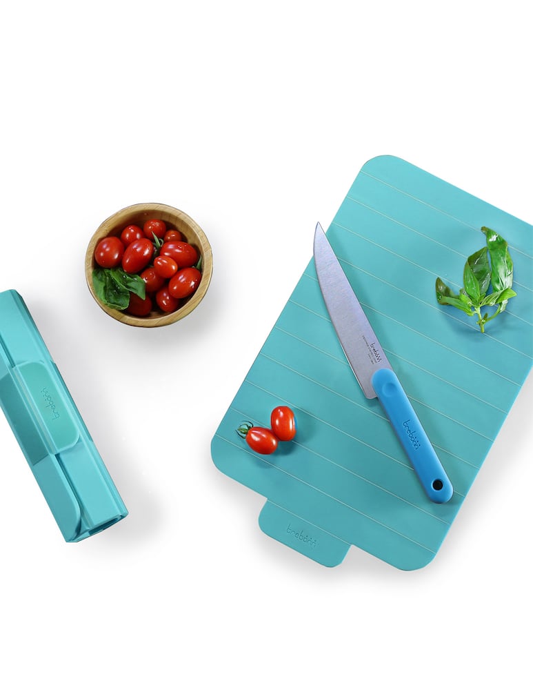 rinascente Trebonn Roll Tagliere Arrotolabile Con Clip Magnetica - Azzurro