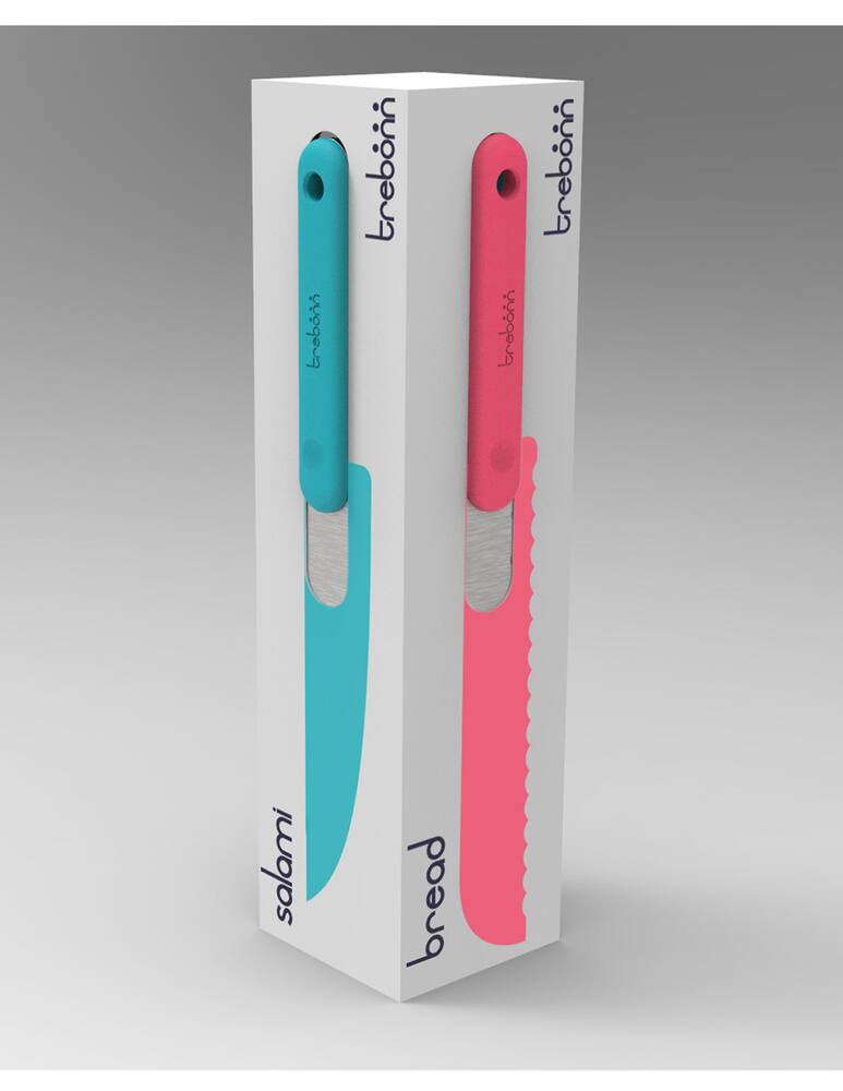 rinascente Trebonn Set Of Four Japanese Knives - Grey