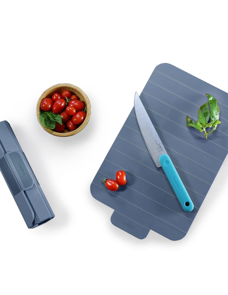 rinascente Trebonn Roll Tagliere Arrotolabile Con Clip Magnetica - Blu