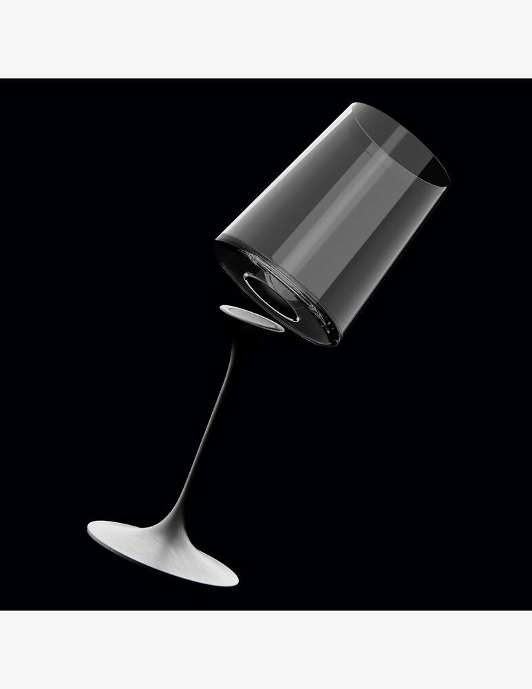 rinascente Trebonn Splitglass Magnetic Aluminum Stem Black