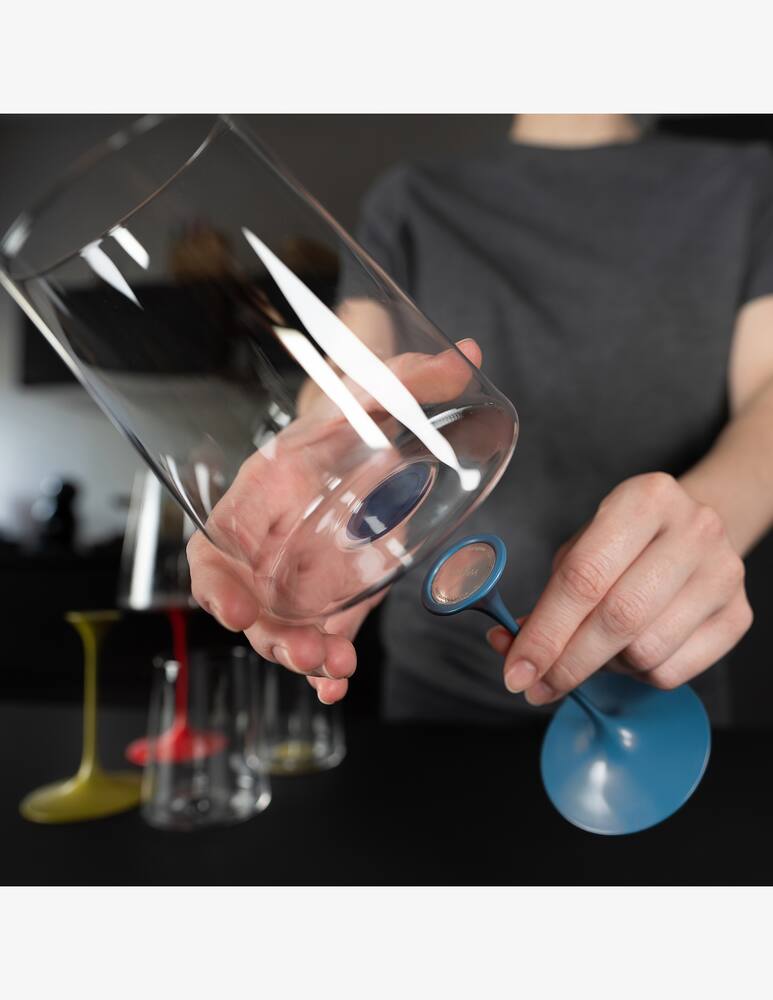 rinascente Trebonn Splitglass Tumbler 45Cl Green senza Stelo Set 2 Pz