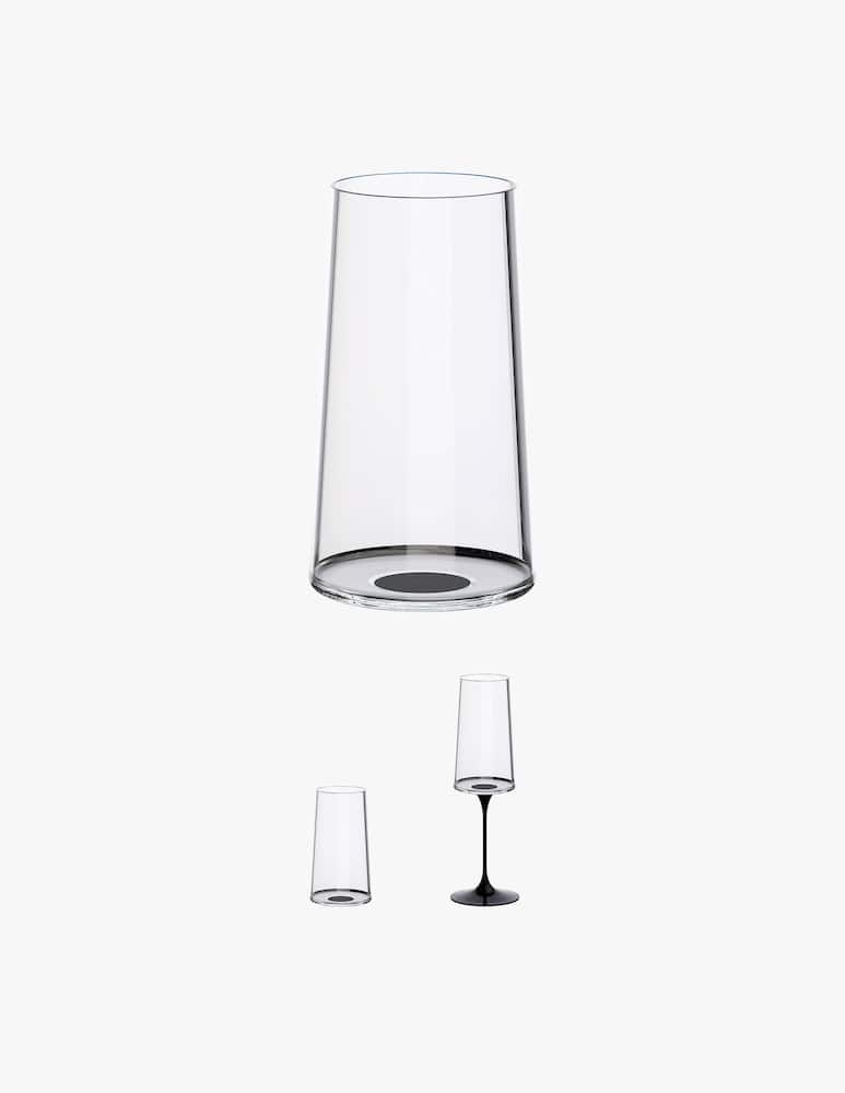 Trebonn Splitglass Highball 32 Cl Black No Stem Set 2 Pcs - picture 1 Trebonn Splitglass Highball 32 Cl Black No Stem Set 2 Pcs - picture 1