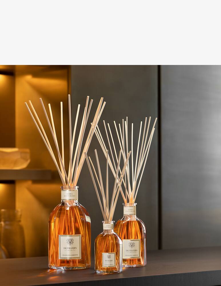 rinascente Dr Vranjes Mirra Zafferano 500Ml Con Bastoncini - Arancione