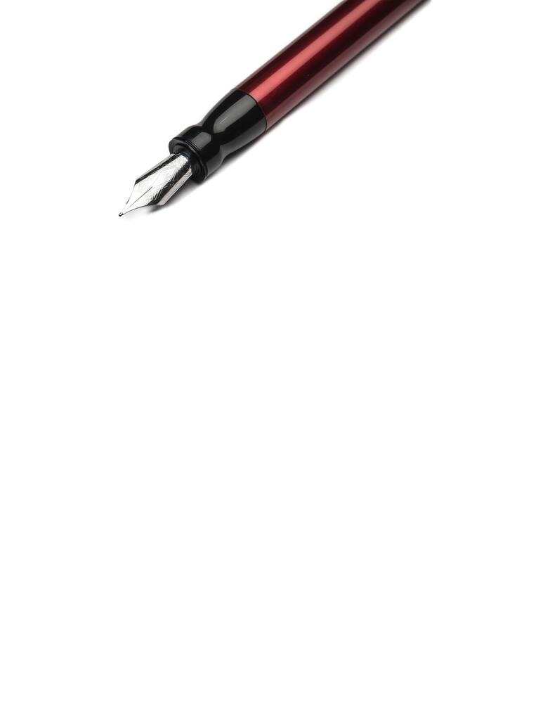 rinascente Pineider Full Metal Jacket Fountain Pen - red