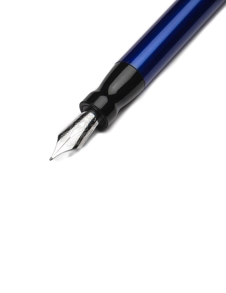 rinascente Pineider Full Metal Jacket Stilo Pennino - blu