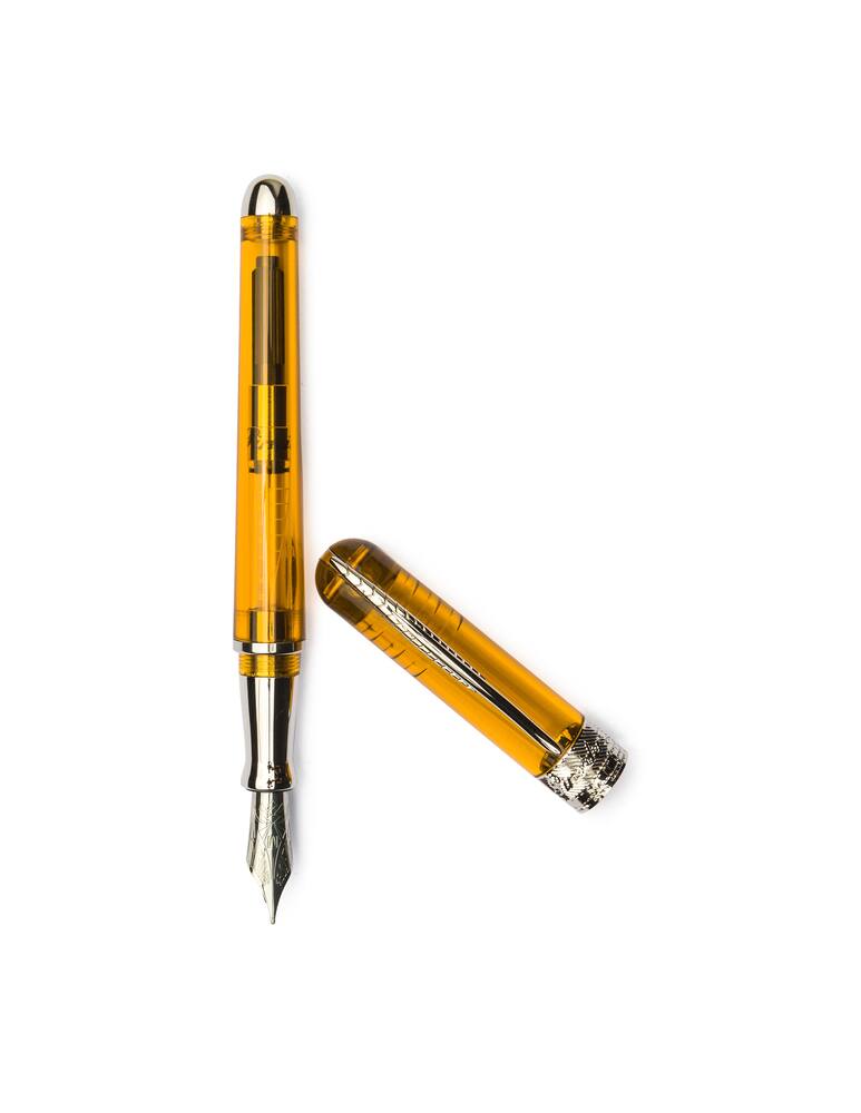 rinascente Pineider Avatar Ur Demo Metal Stilo Pennino - arancione