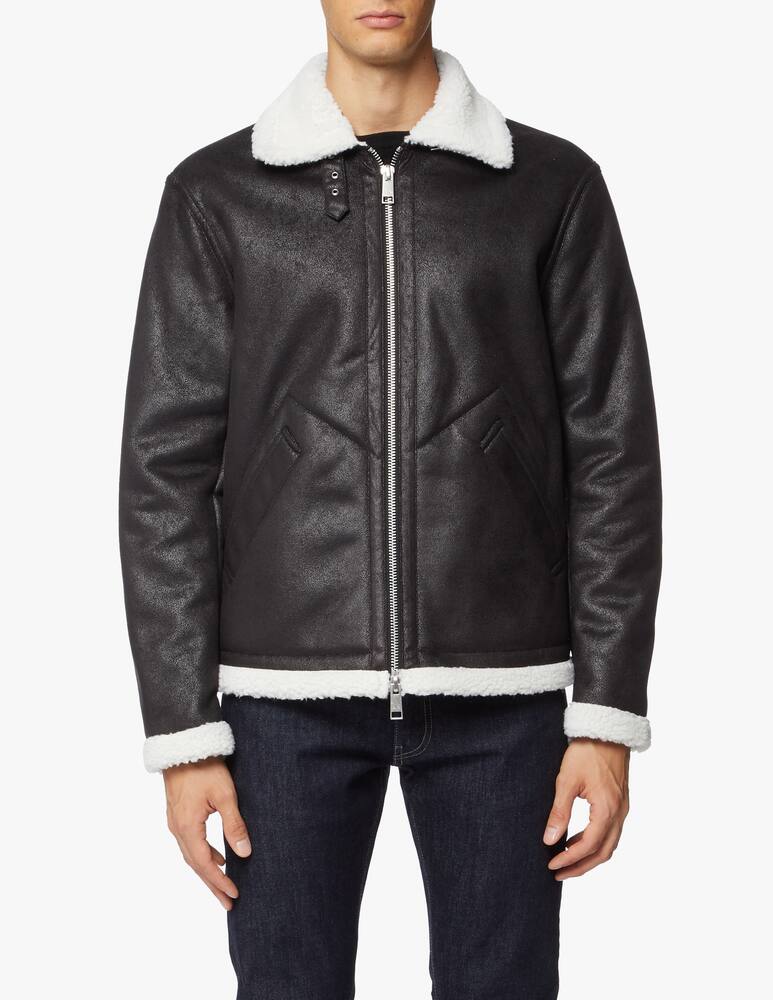 Armani Exchange Eco sheepskin jacket - picture 4 Armani Exchange Eco sheepskin jacket - picture 4