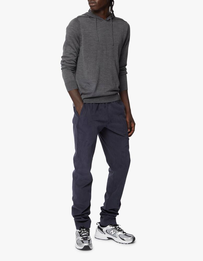 rinascente Emporio Armani Wool hooded jumper - Grey