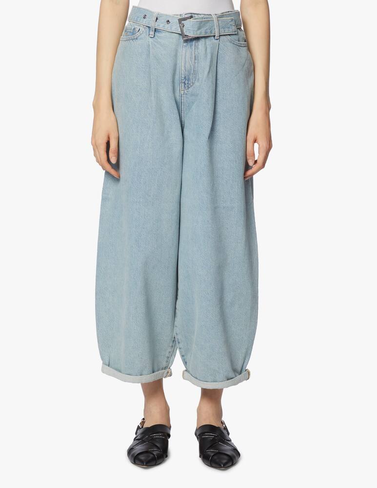 rinascente Armani Exchange Wide leg jeans with belt