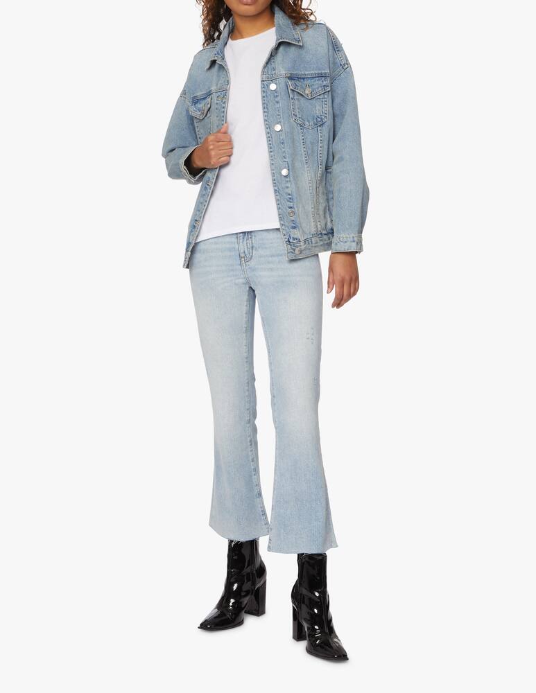 rinascente Armani Exchange Giacca di Jeans over Icon - azzurro