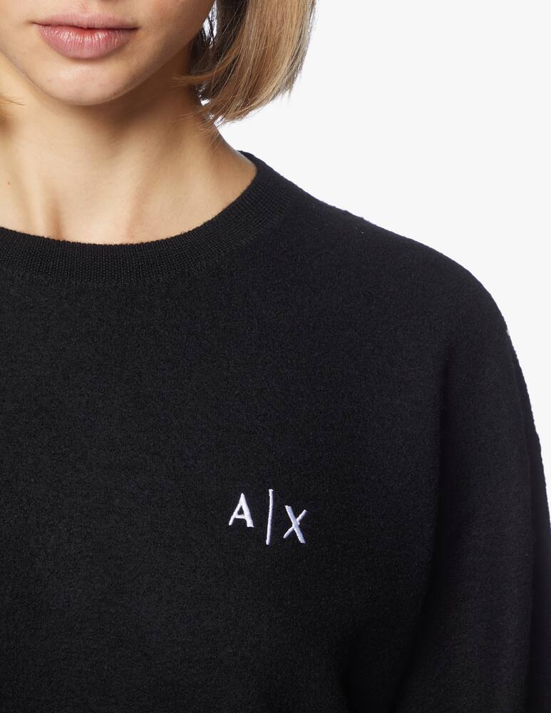 Armani Exchange Maglione in lana con logo - immagine 5 Armani Exchange Maglione in lana con logo - immagine 5