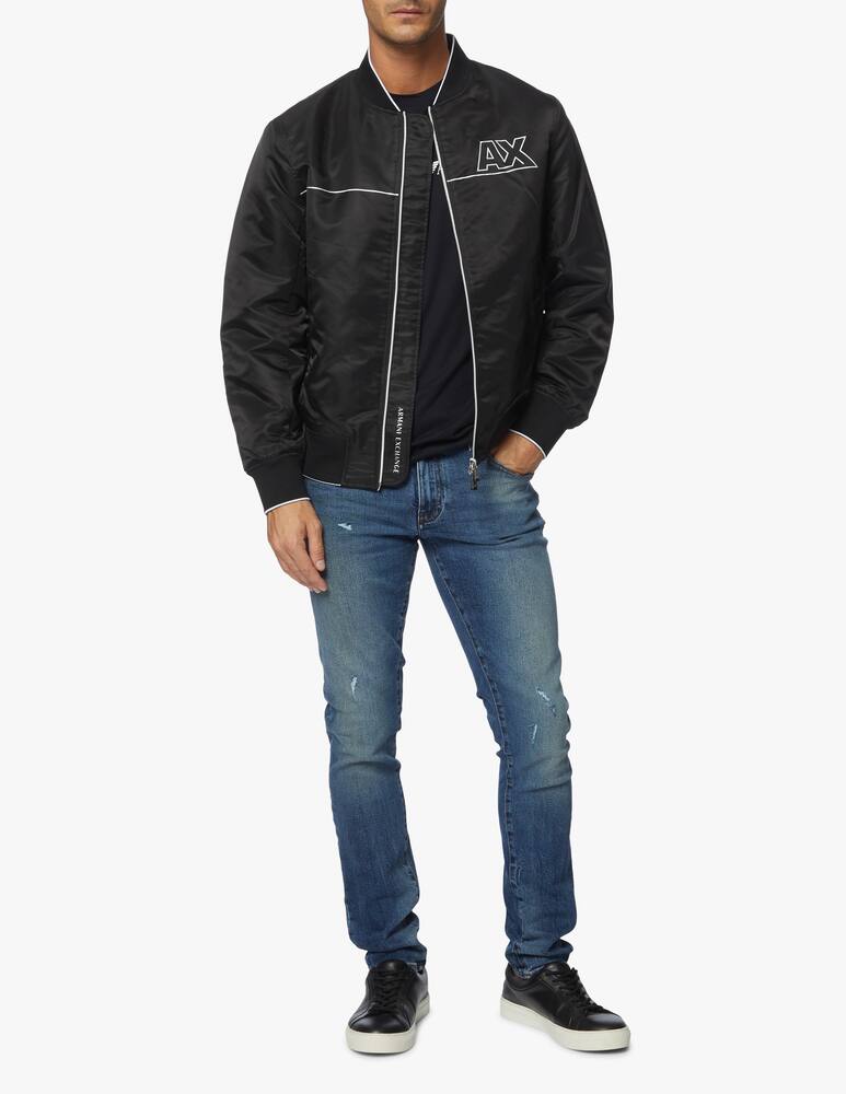 rinascente Armani Exchange Bomber ax argento