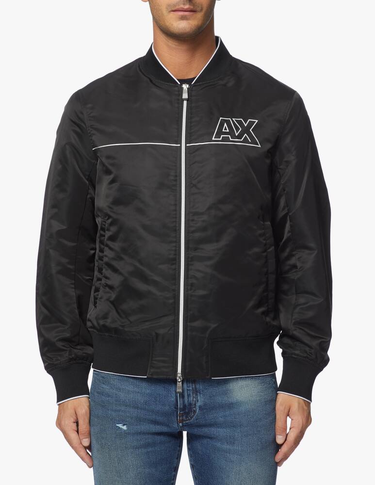 rinascente Armani Exchange Bomber ax argento