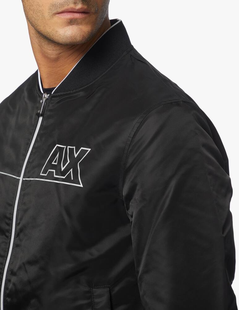 rinascente Armani Exchange Bomber ax argento
